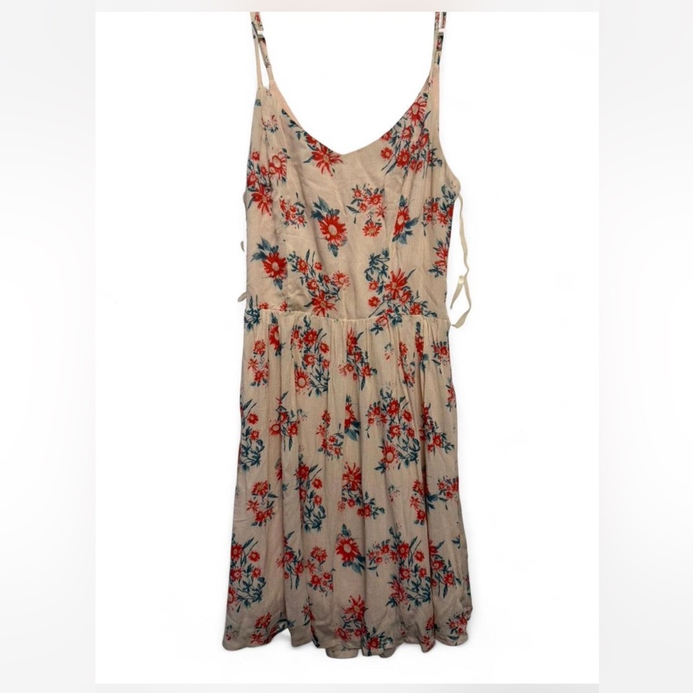 La Hearts Floral Print Sleeveless Dress